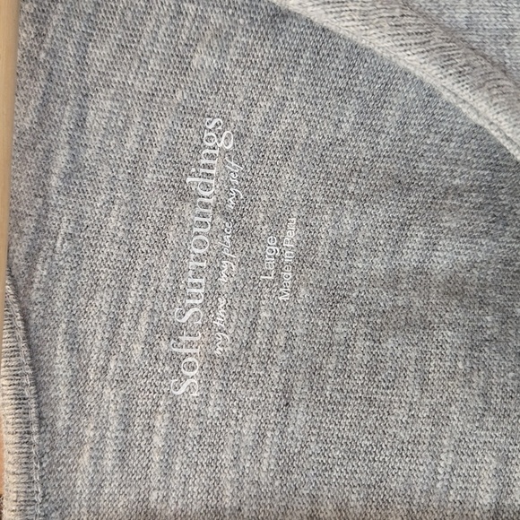 Soft Surroundings Comfy Dress - Size L -Soft Gray , Comfy, VGUC, Loungewear - Picture 4 of 8